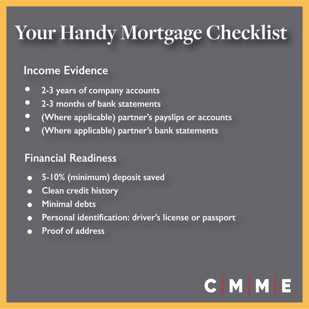 mortgage for company directors checklist