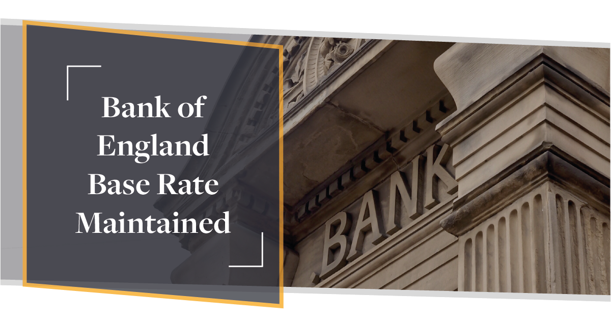 The Bank of England Base Rate: Interest Rates & Mortgage Plans | CMME News