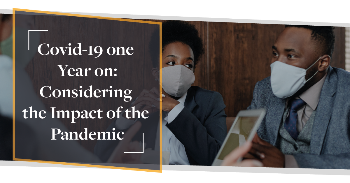 COVID-19 one Year on: Considering the Impact of the Pandemic | CMME