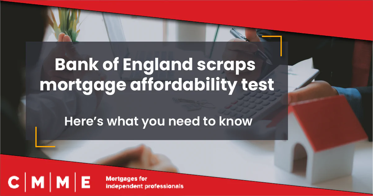 Bank of England withdraws affordability test recommendation – here’s what you need to know