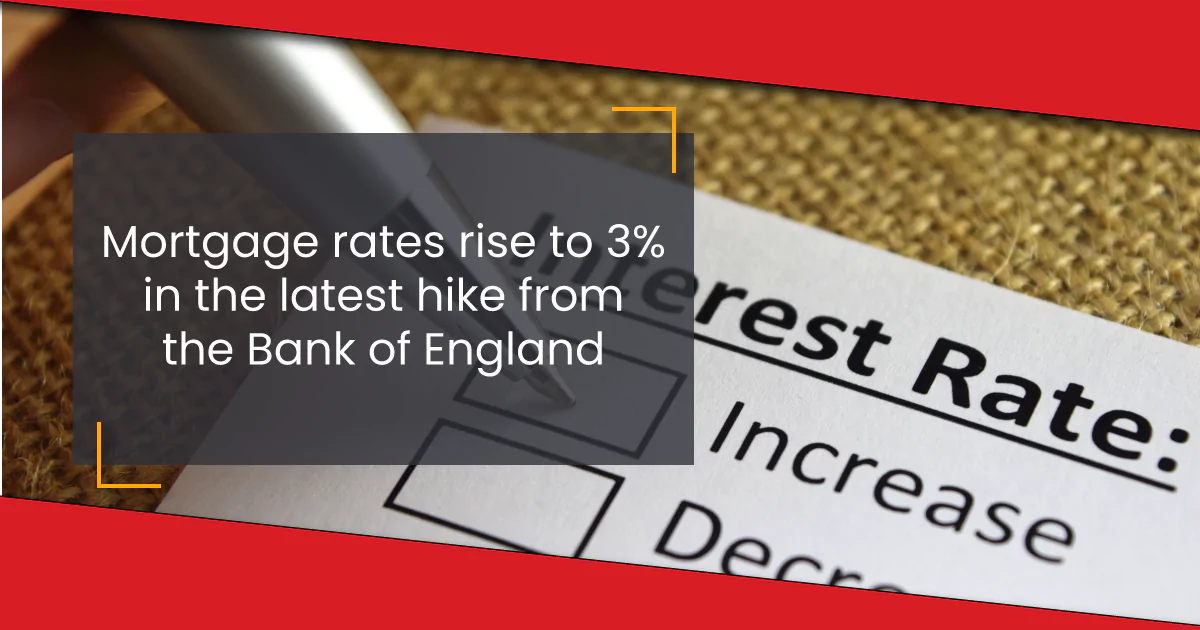 Mortgage rate hits 14-year high with Bank of England latest announcement